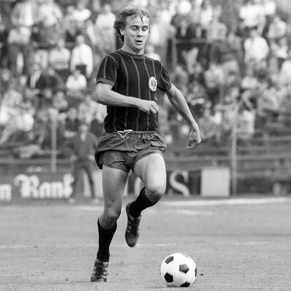 Copa Eintracht Frankfurt 1972-1973 Retro Fotballdrakt Hjemme