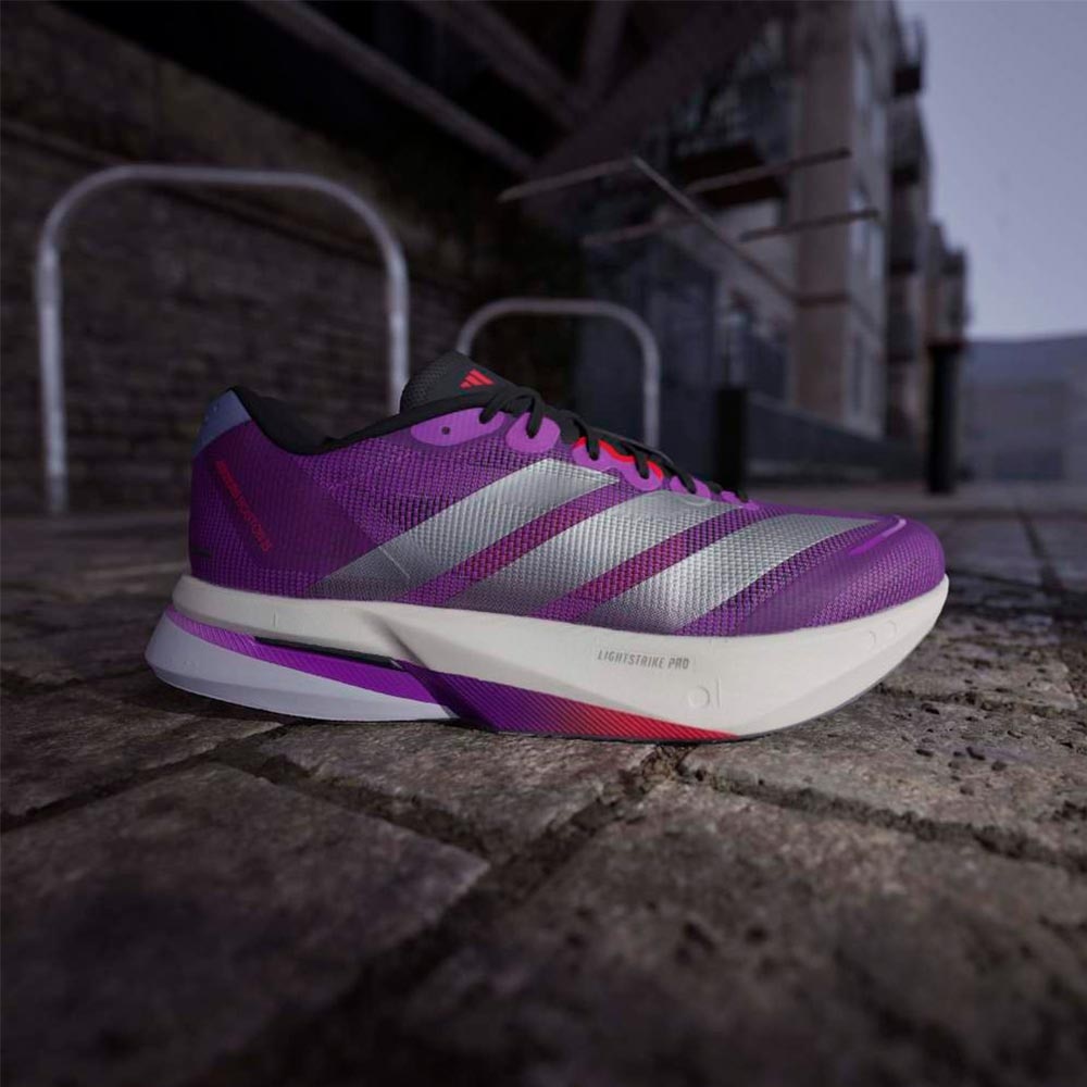 Adidas Adizero Boston 13 Joggesko Herre Lilla