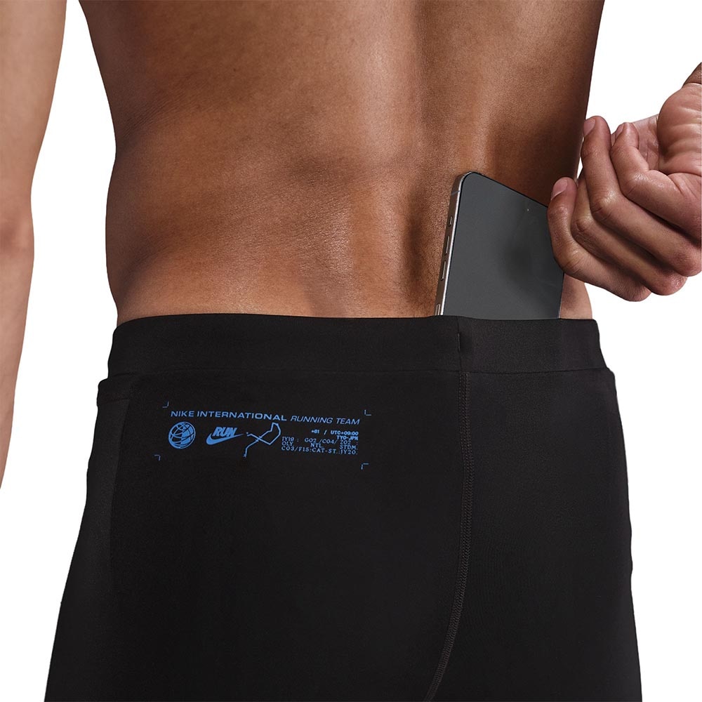 Nike Dri-Fit Fast Half Tights Herre Sort
