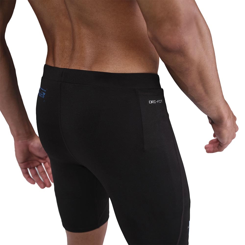 Nike Dri-Fit Fast Half Tights Herre Sort