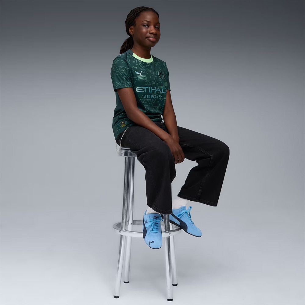 Puma Manchester City Fotballdrakt 25/26 Barn Fjerde