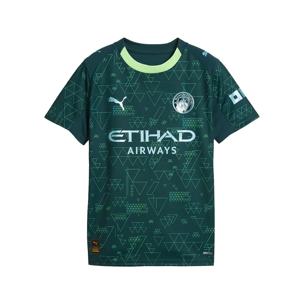 Puma Manchester City Fotballdrakt 25/26 Barn Fjerde