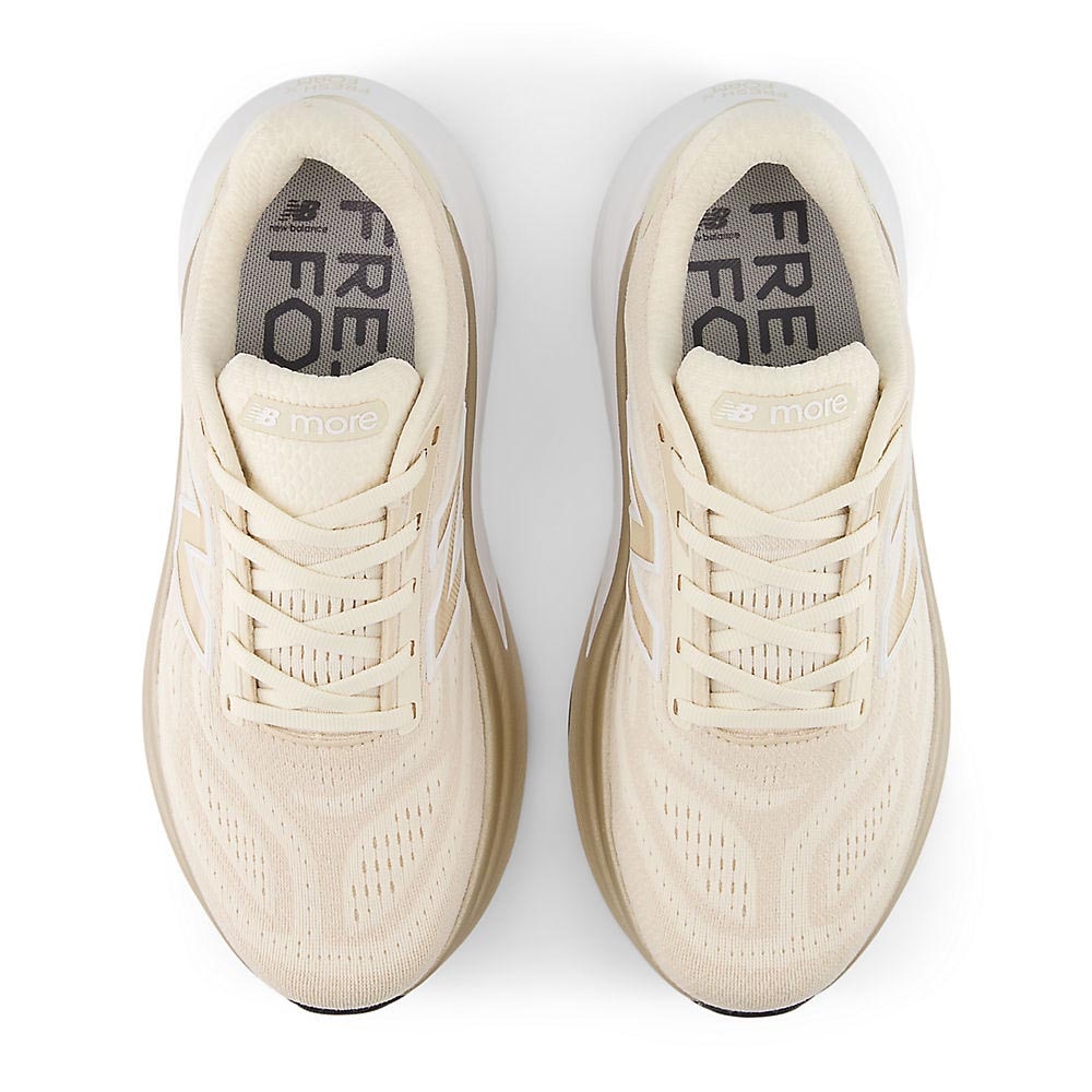 New Balance Fresh Foam X More v6 Joggesko Dame Beige/Hvit