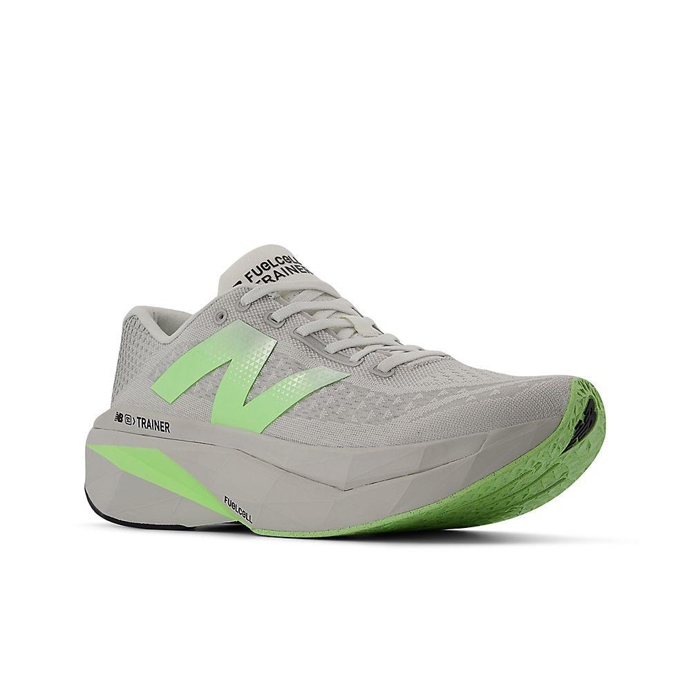 New Balance FuelCell SuperComp Trainer V3 Joggesko Herre Grå/Grønn