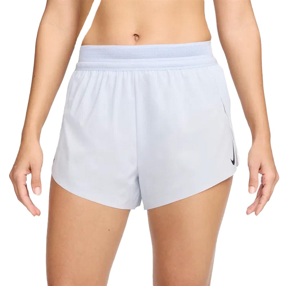 Nike Dri-Fit AeroSwift ADV 3" Løpeshorts Dame Lys Grå