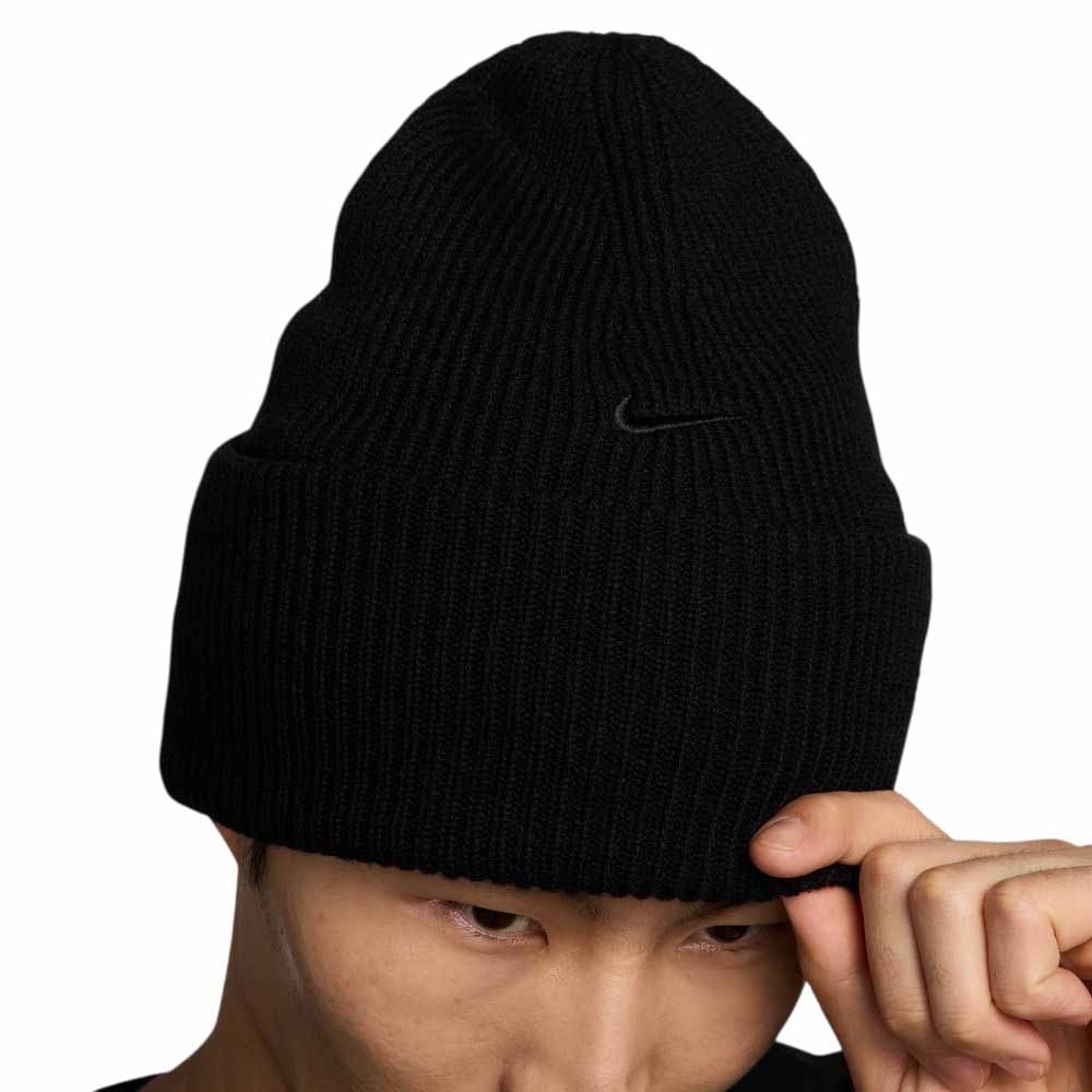 Nike Peak Premium Beanie Lue Sort 