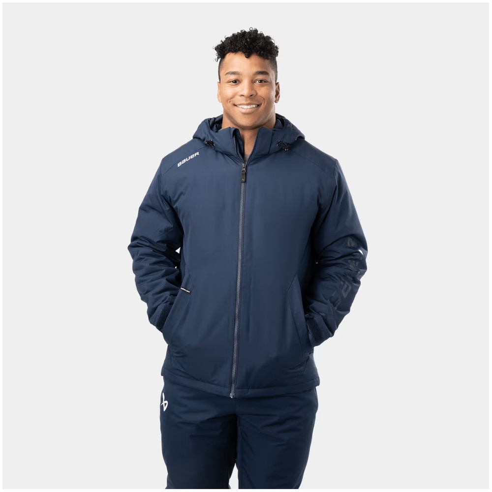 Bauer Team Varmejakke Marine