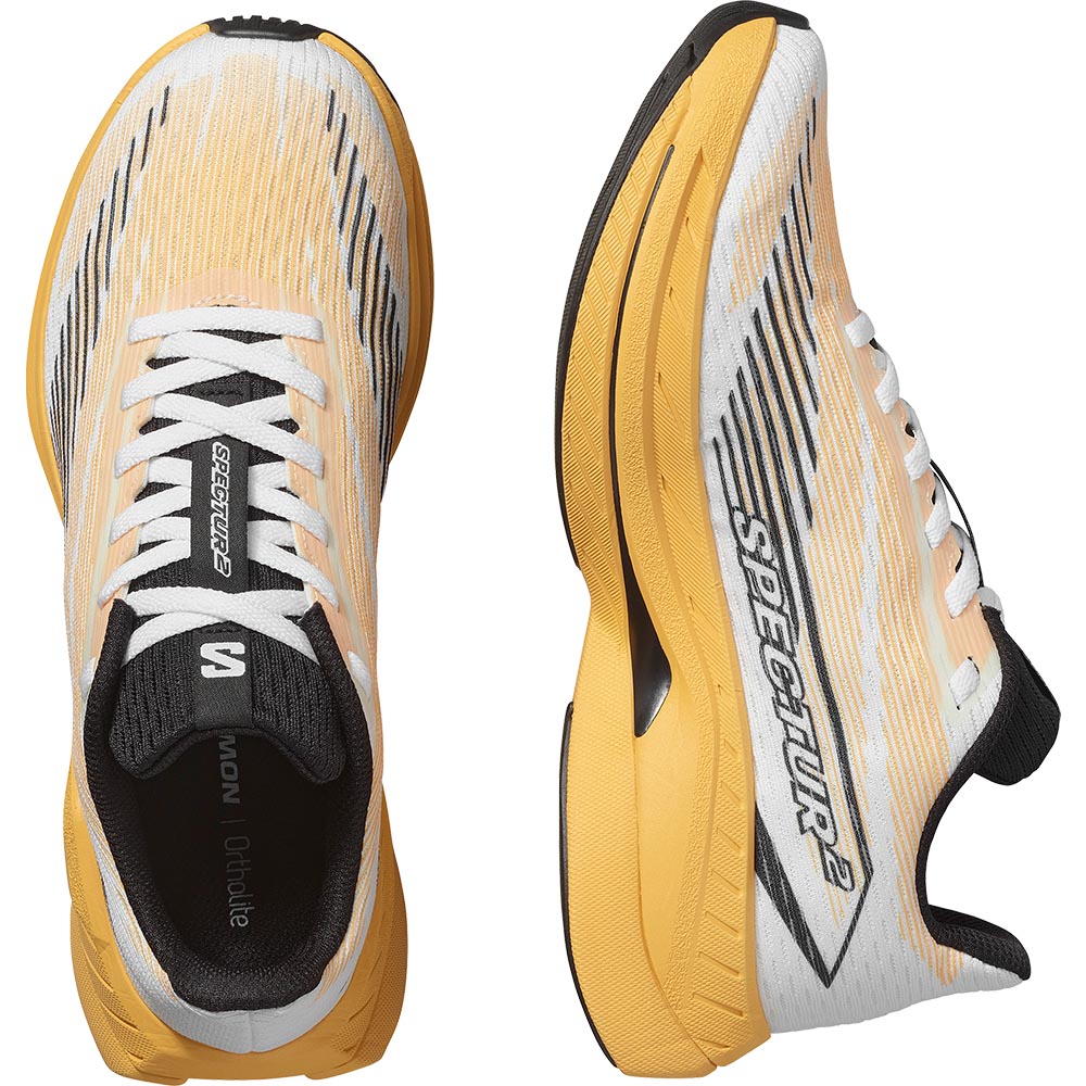 Salomon Spectur 2 Joggesko Dame Oransje/Hvit/Sort