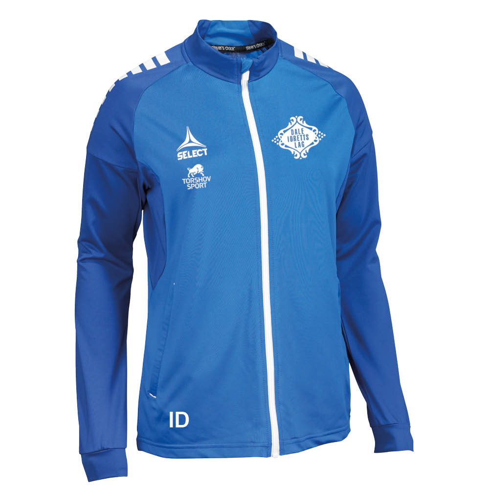 Select Dale IL Zip Treningsjakke Dame Blå/Hvit