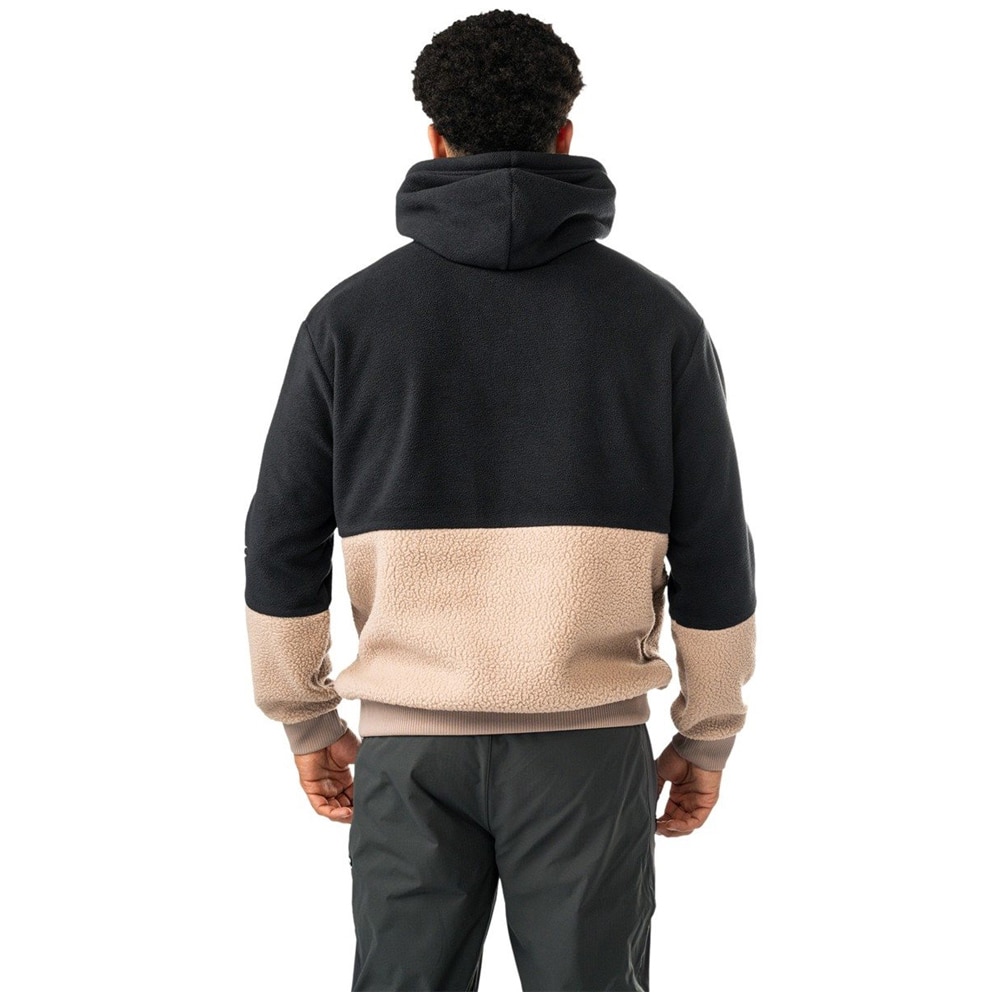 Bauer Fleece Hettegenser Svart/Beige
