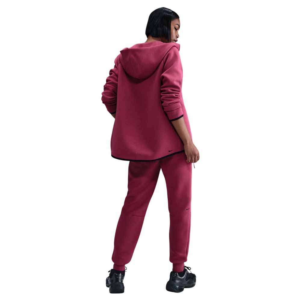 Nike Sportswear Tech Fleece Full-Zip Windrunner Hettegenser Dame Rosa