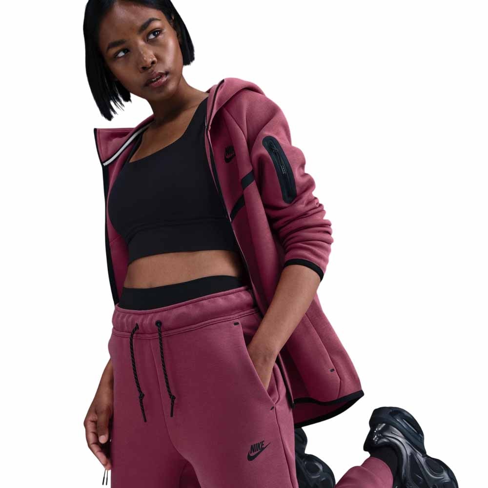 Nike Sportswear Tech Fleece Fritidsbukse Dame Rosa