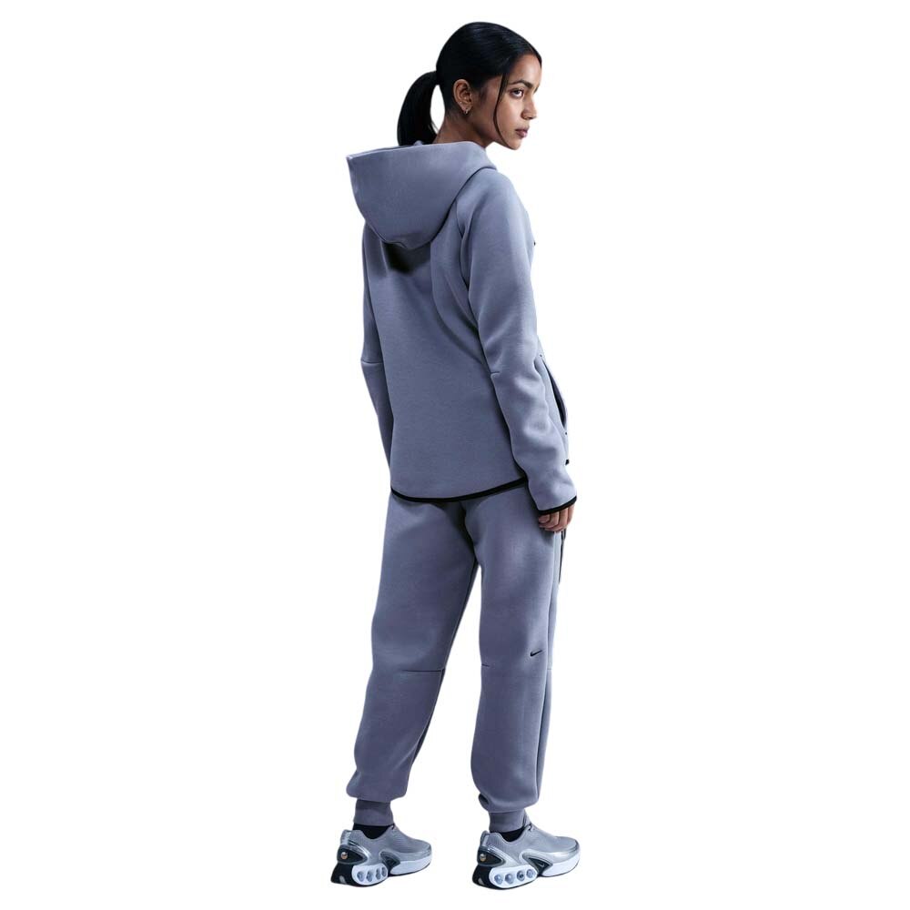 Nike Sportswear Tech Fleece Full-Zip Windrunner Hettegenser Dame Blå