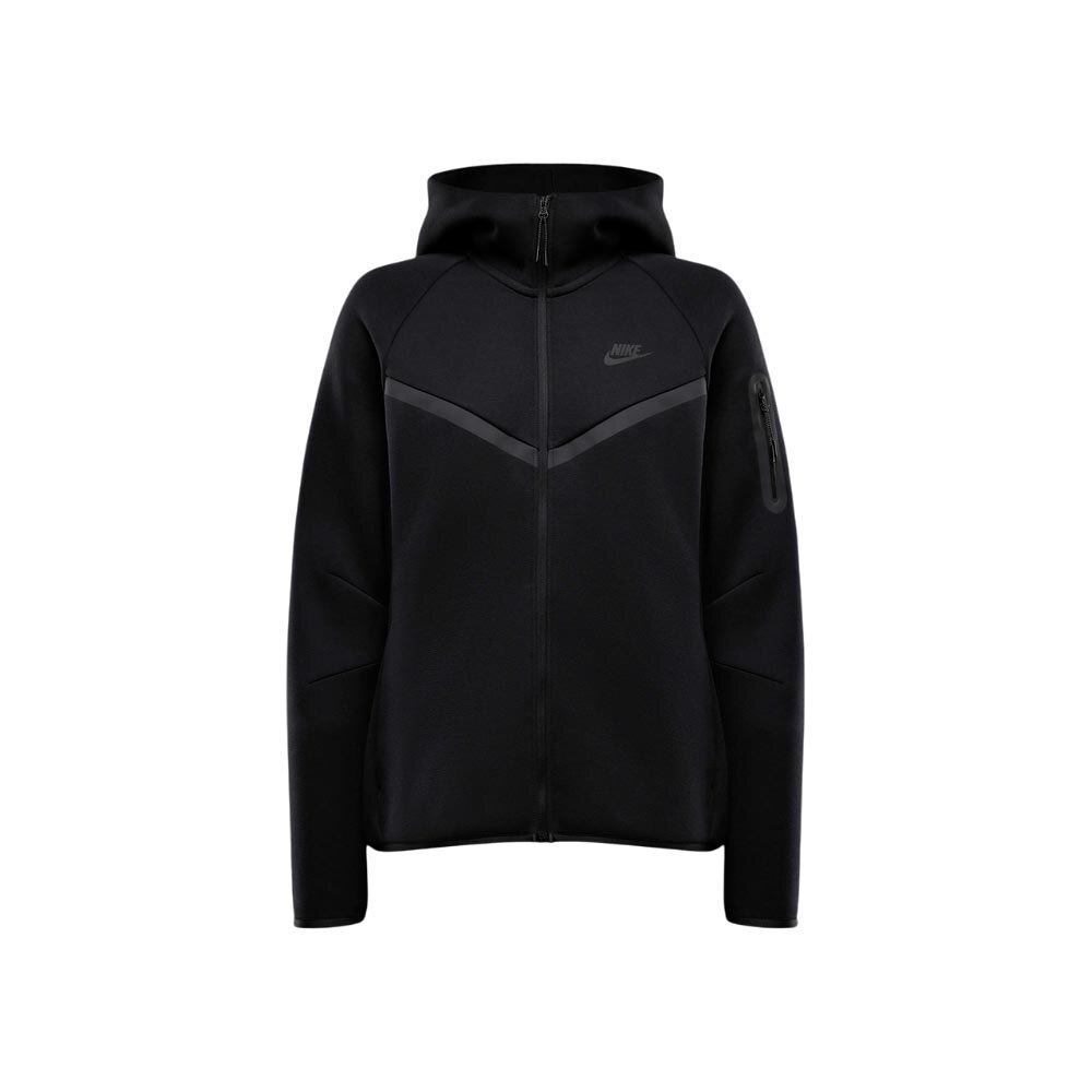 Nike Sportswear Tech Fleece Full-Zip Windrunner Hettegenser Dame Sort