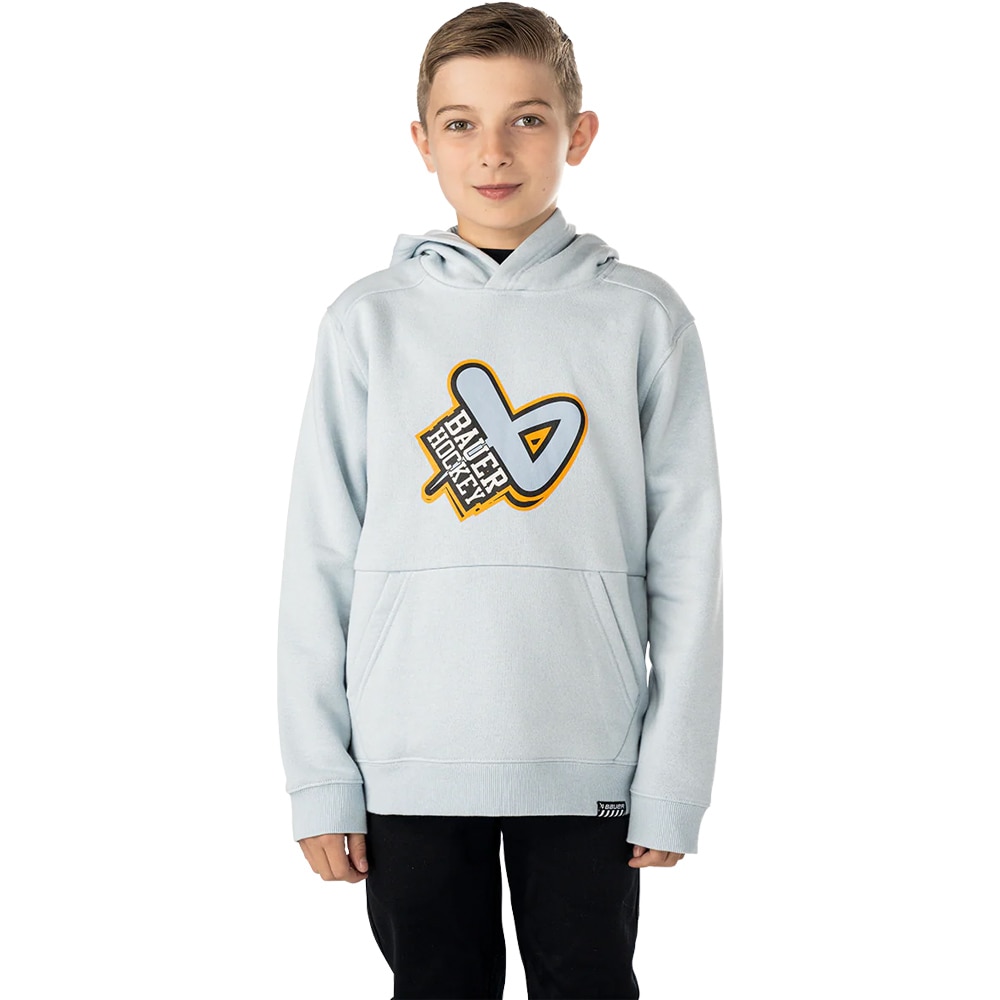 Bauer Ultimate Hoodie Lyseblå