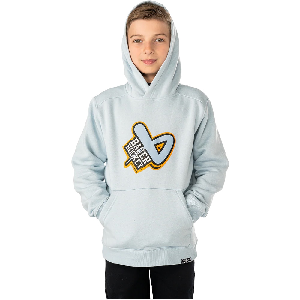 Bauer Ultimate Hoodie Lyseblå