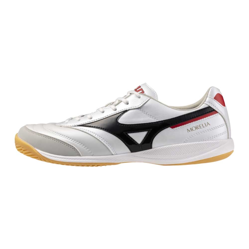 Mizuno Morelia Sala Pro IN Futsal Innendørs Fotballsko Hvit/Sort/Rød