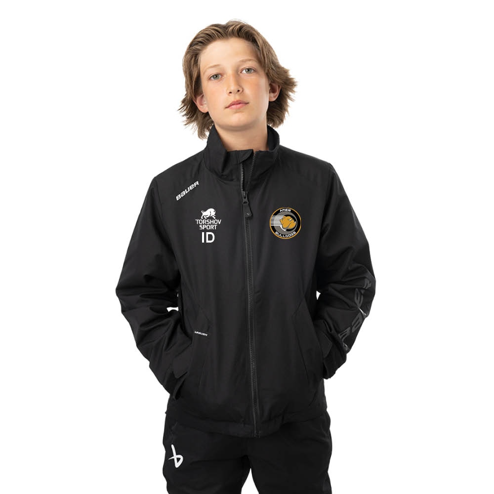 Bauer Aker Bulldogs Hockey Treningsjakke Barn Svart