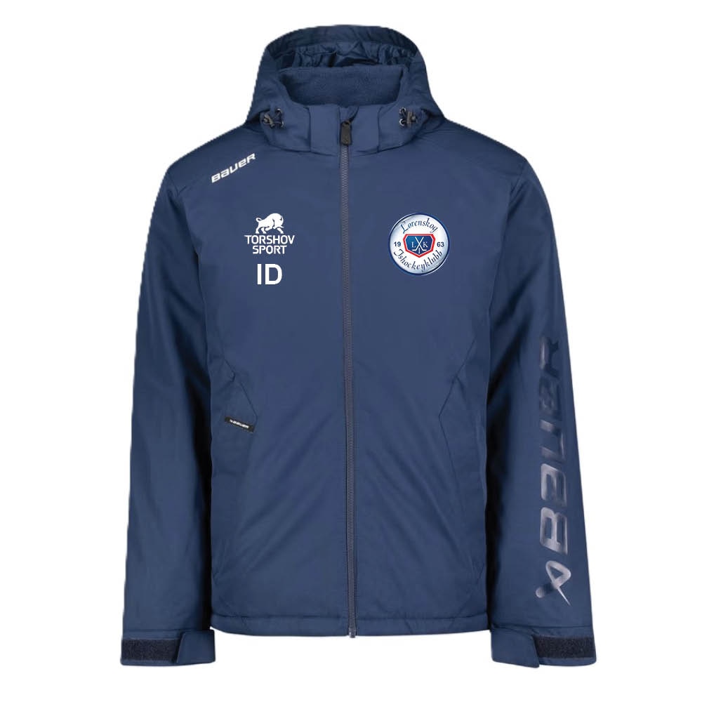Bauer Lørenskog Hockey Varmejakke Barn Marine
