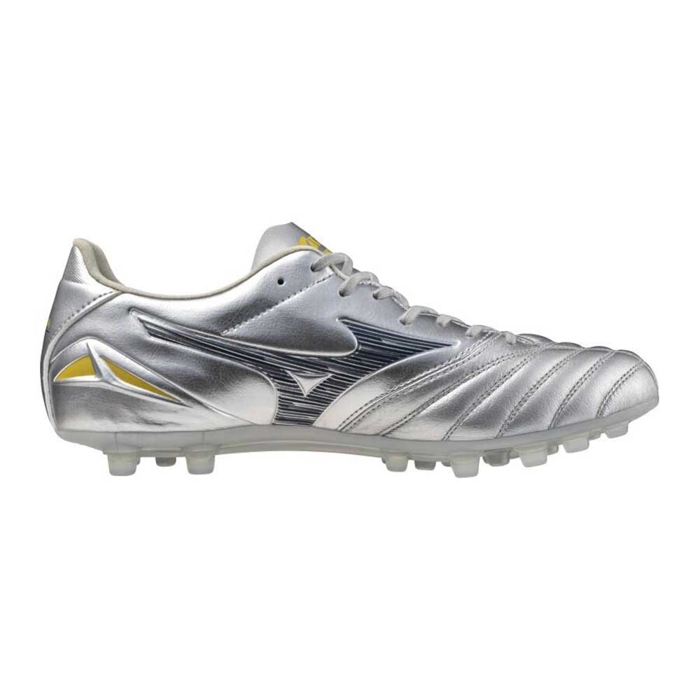 Mizuno Morelia Neo IV Pro AG Fotballsko Platinum Silver