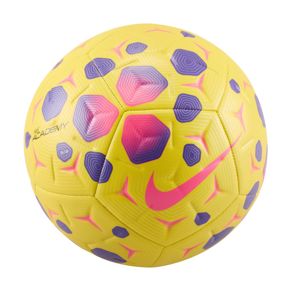 Nike Academy Fotball 25/26 Gul/Lilla/Rosa