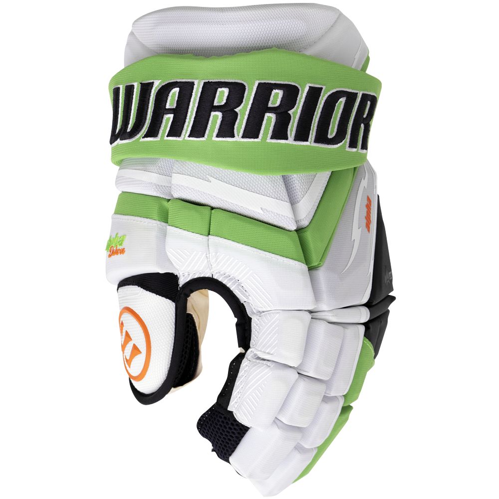 Warrior Alpha Deluxe Hockeyhanske Hvit/Grønn