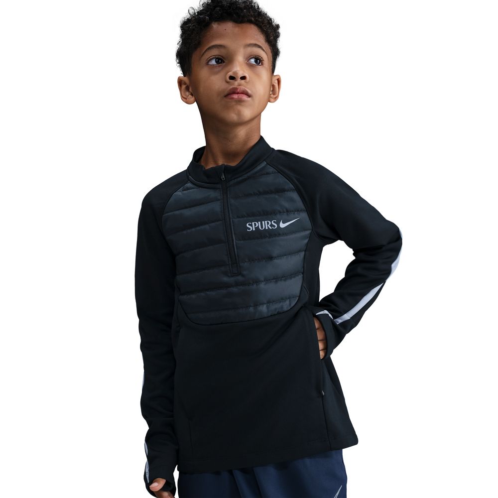 Nike Tottenham Therma-FIT Academy Treningsgenser Barn Winter Warrior Sort