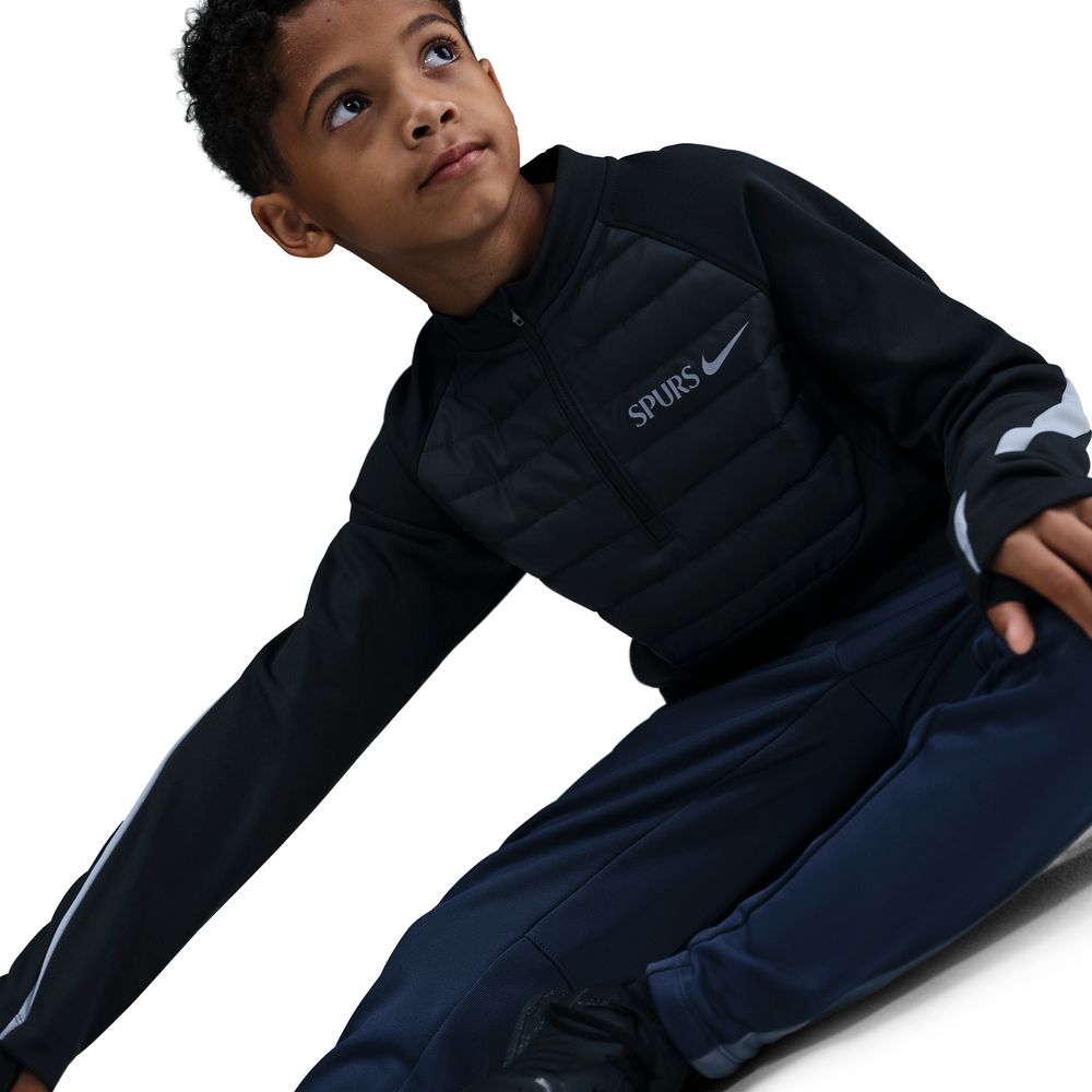 Nike Tottenham Therma-FIT Academy Treningsgenser Barn Winter Warrior Sort