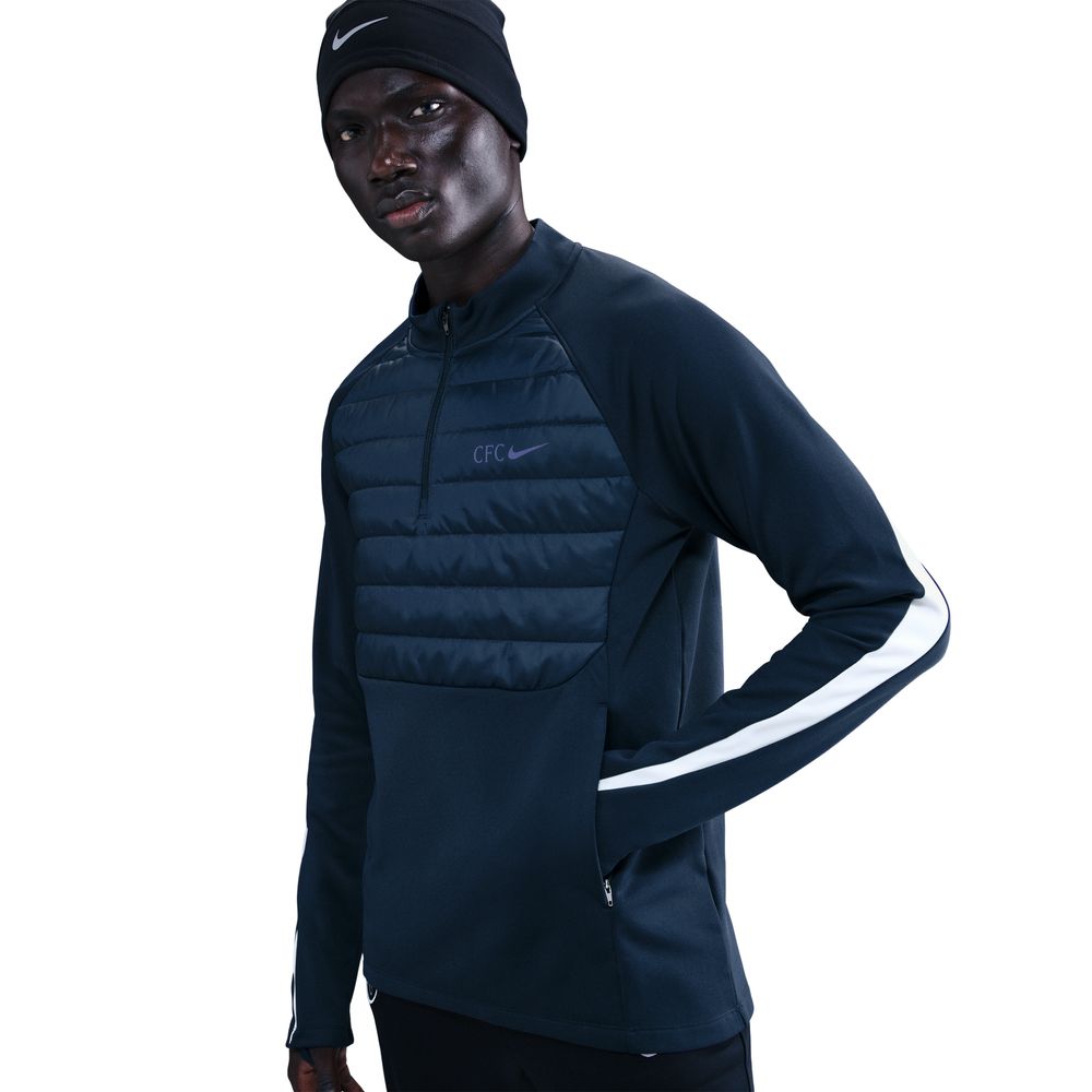 Nike Chelsea Therma-FIT Academy Treningsgenser Winter Warrior Marine