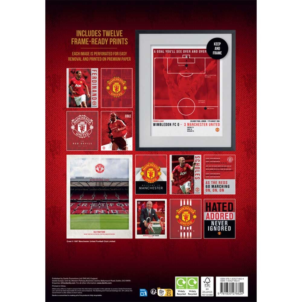 Official Product Manchester United Kalender 2026 A3 Deluxe