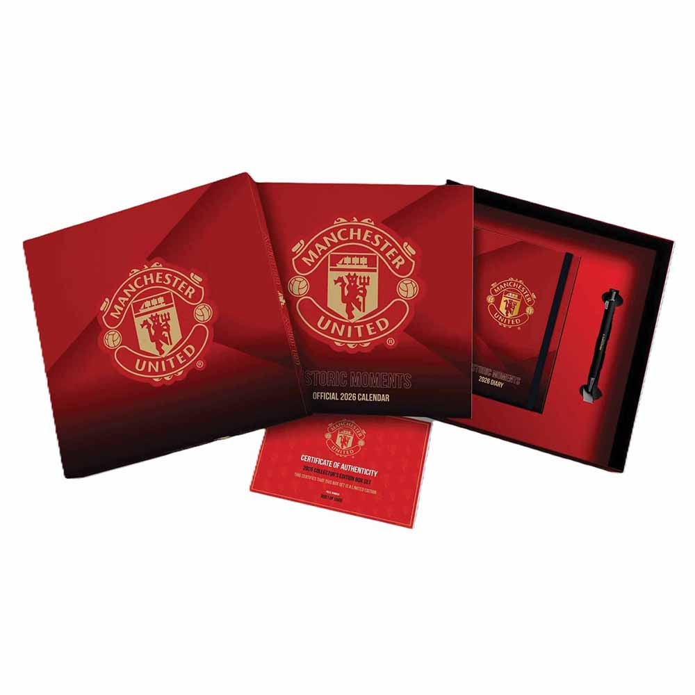 Official Product Manchester United Collectors Gift Set 2026