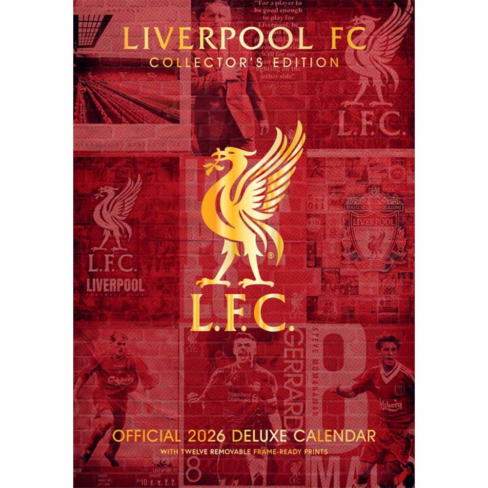 Official Product Liverpool FC Kalender 2026 A3 Deluxe