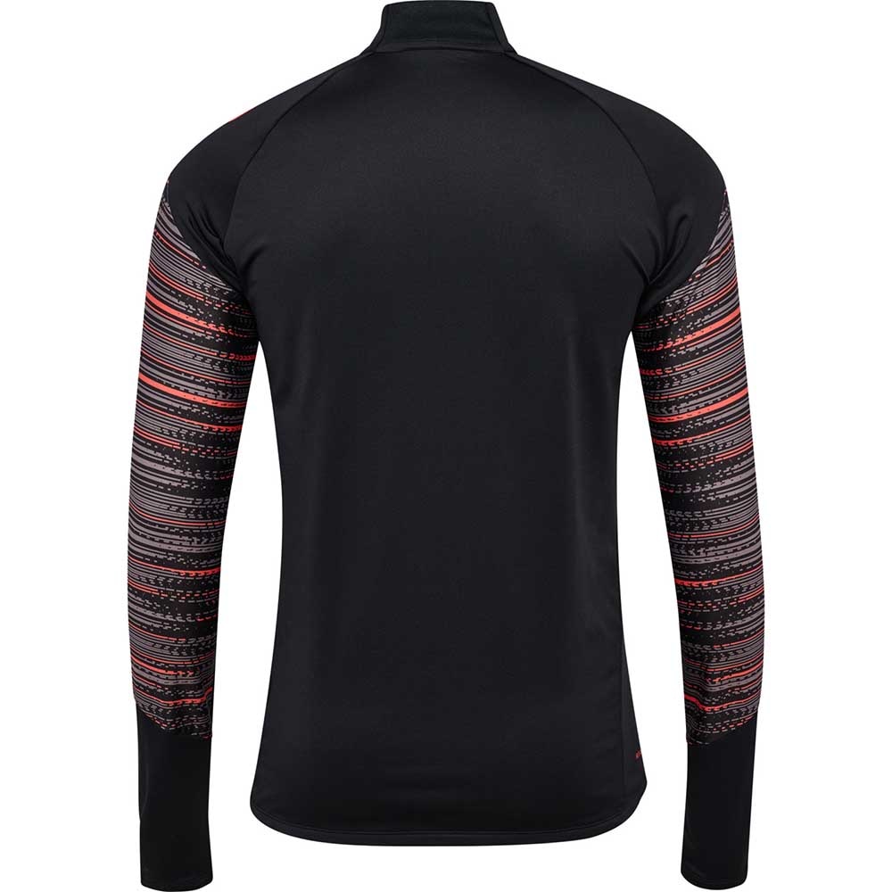 Hummel Blaze Pro 1/2 Zip Treningsgenser Sort/Oransje