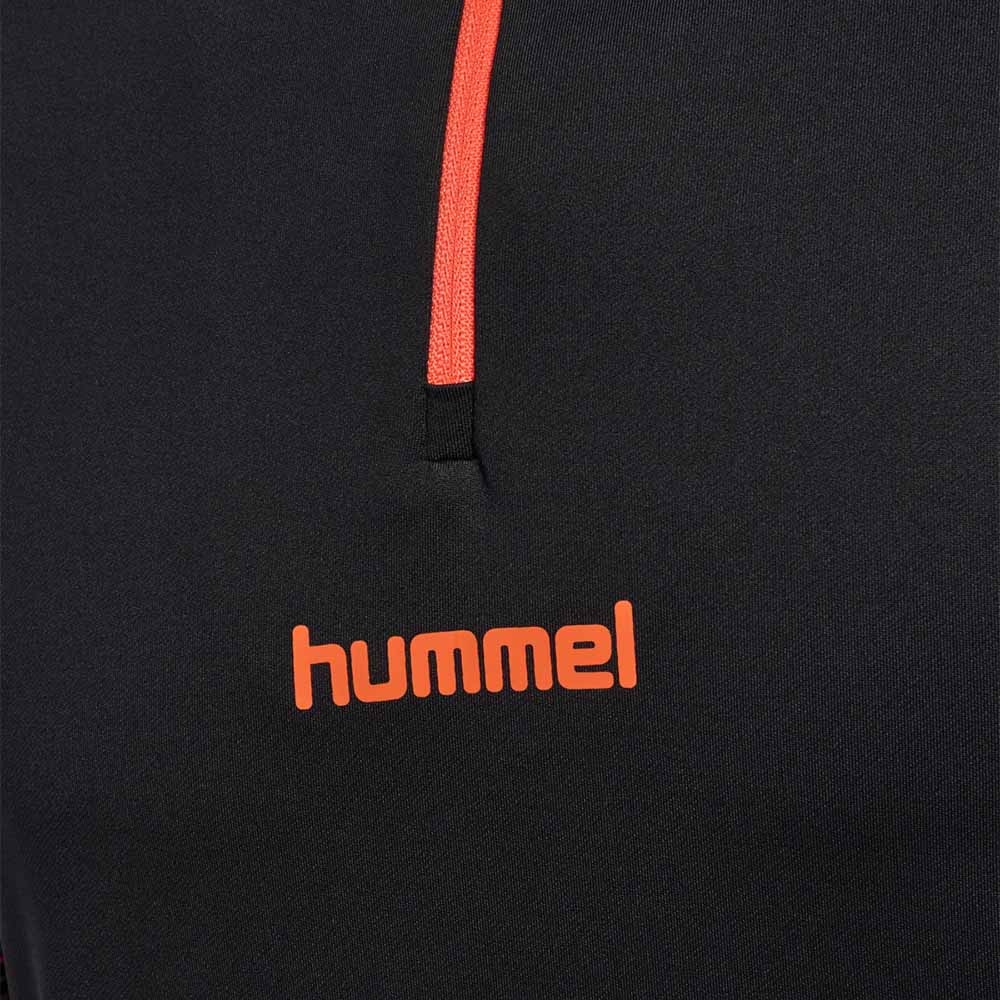Hummel Blaze Pro 1/2 Zip Treningsgenser Sort/Oransje