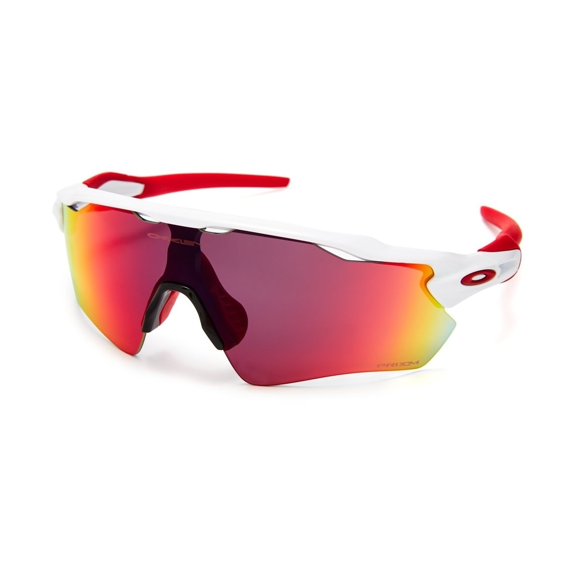  Oakley Radar EV Path Prizm Solbriller Hvit/Rød 