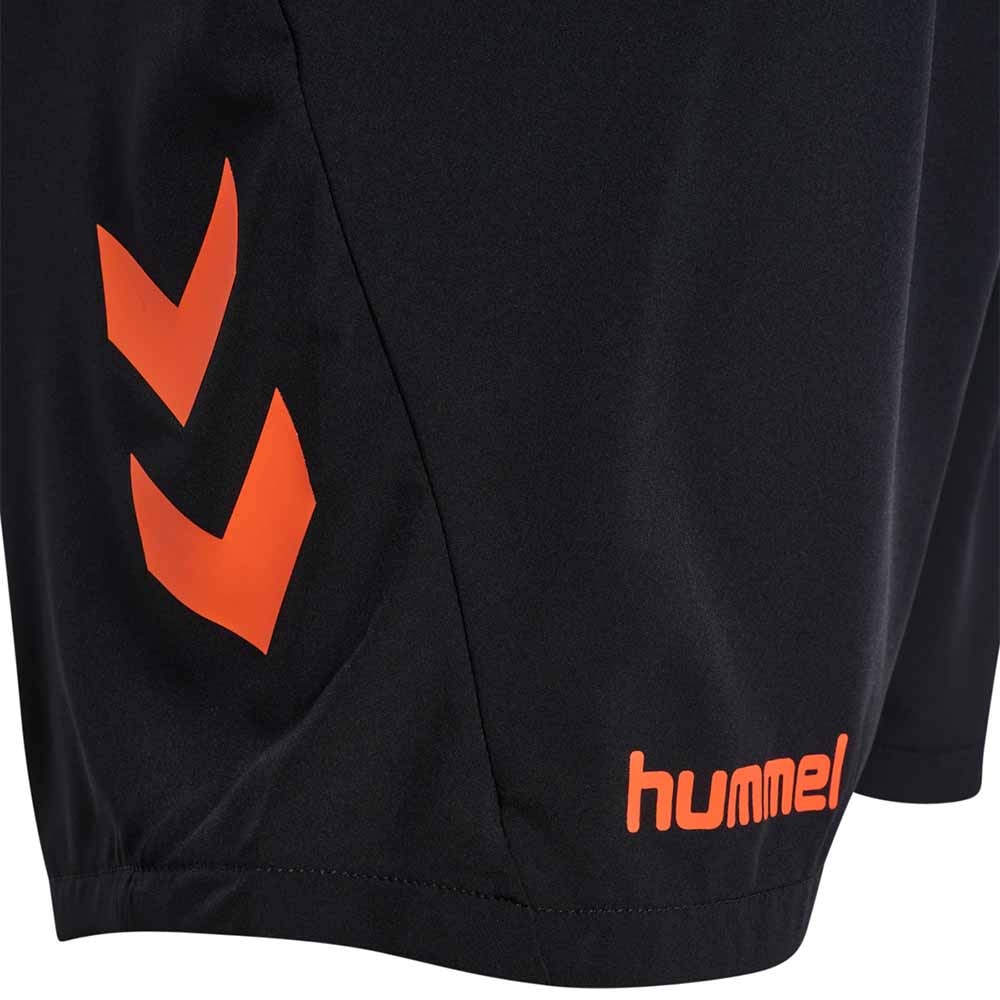 Hummel Blaze Pro Treningsshorts Barn Sort/Oransje