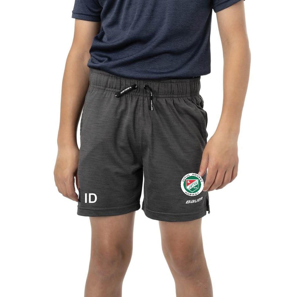 Bauer Jutul Hockey Knit Barn Treningsshorts Grå