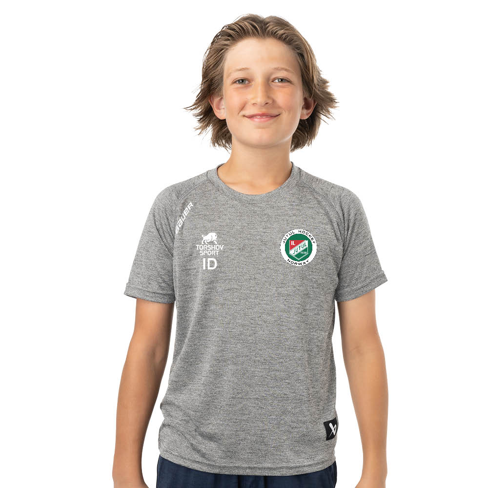 Bauer Jutul Hockey Tech Treningstrøye Barn Grå