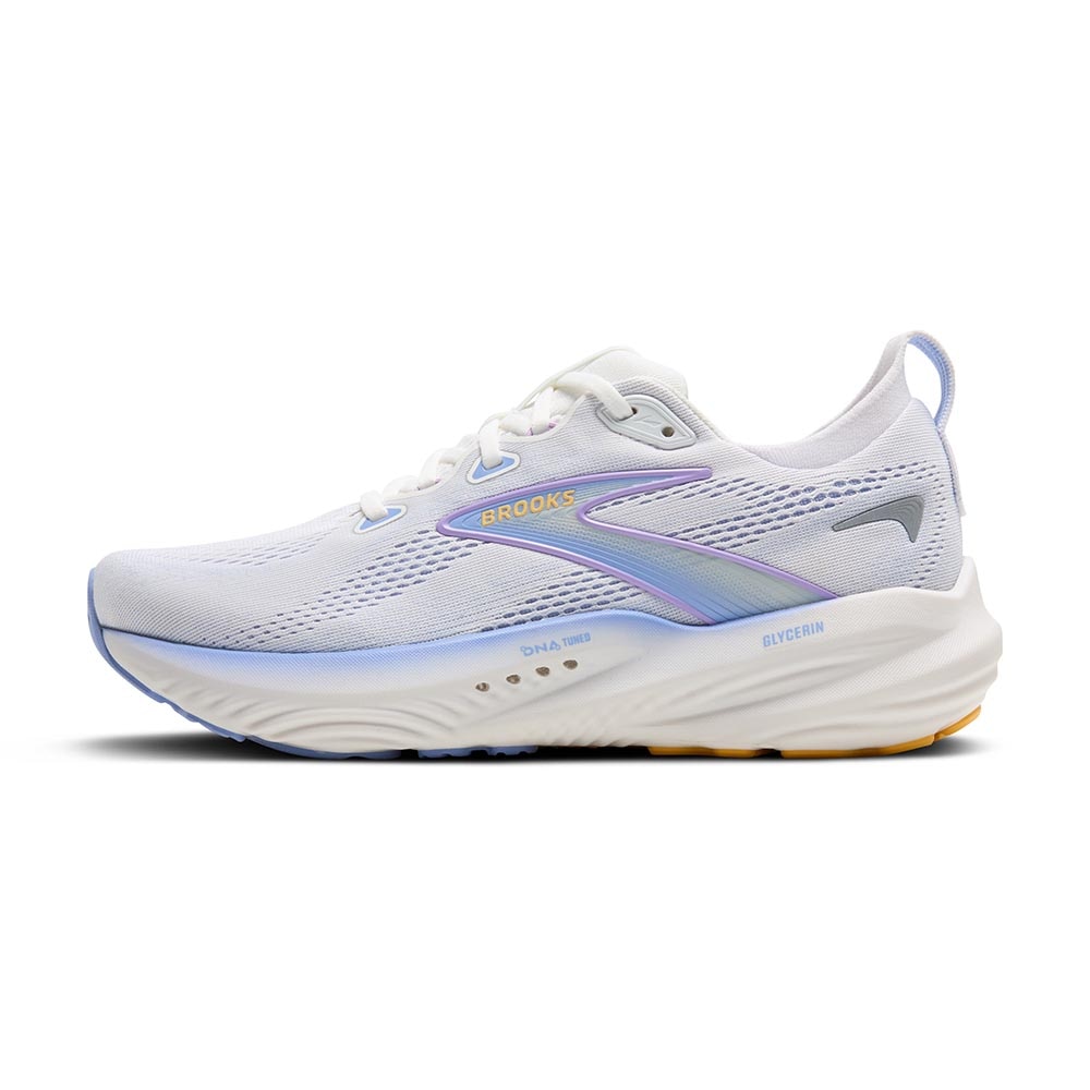 Brooks Glycerin 22 Joggesko Dame Hvit/Blå/Lilla
