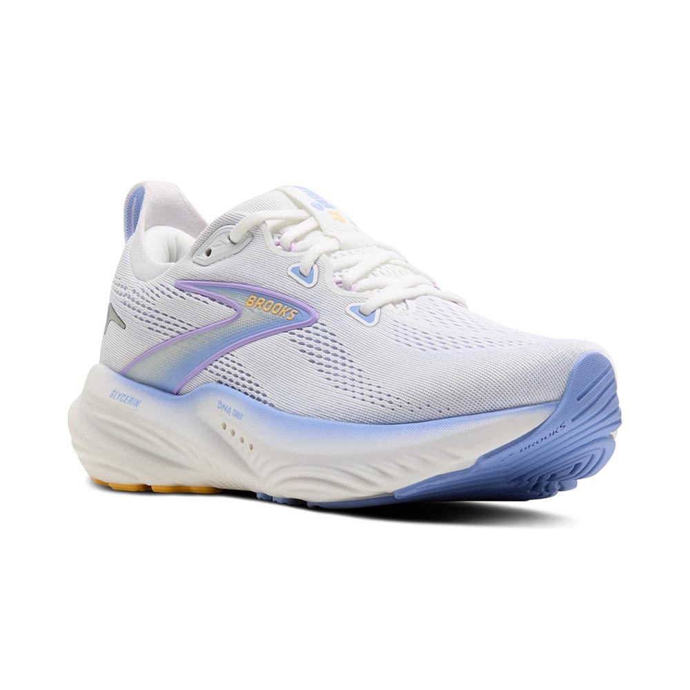 Brooks Glycerin 22 Joggesko Dame Hvit/Blå/Lilla