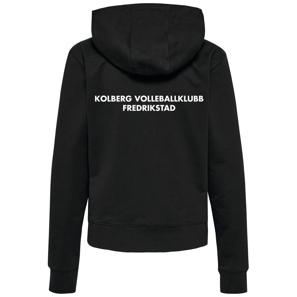 Hummel Kolberg Volleyball Zip Hettegenser Dame Sort