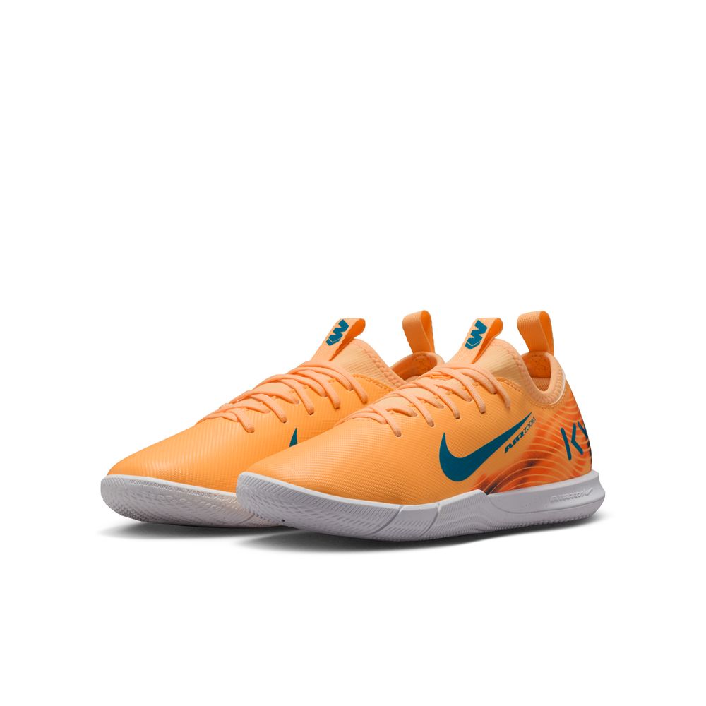 Nike Mercurial Zoom Vapor 16 Academy IC Futsal Innendørs Fotballsko Barn KM Oransje