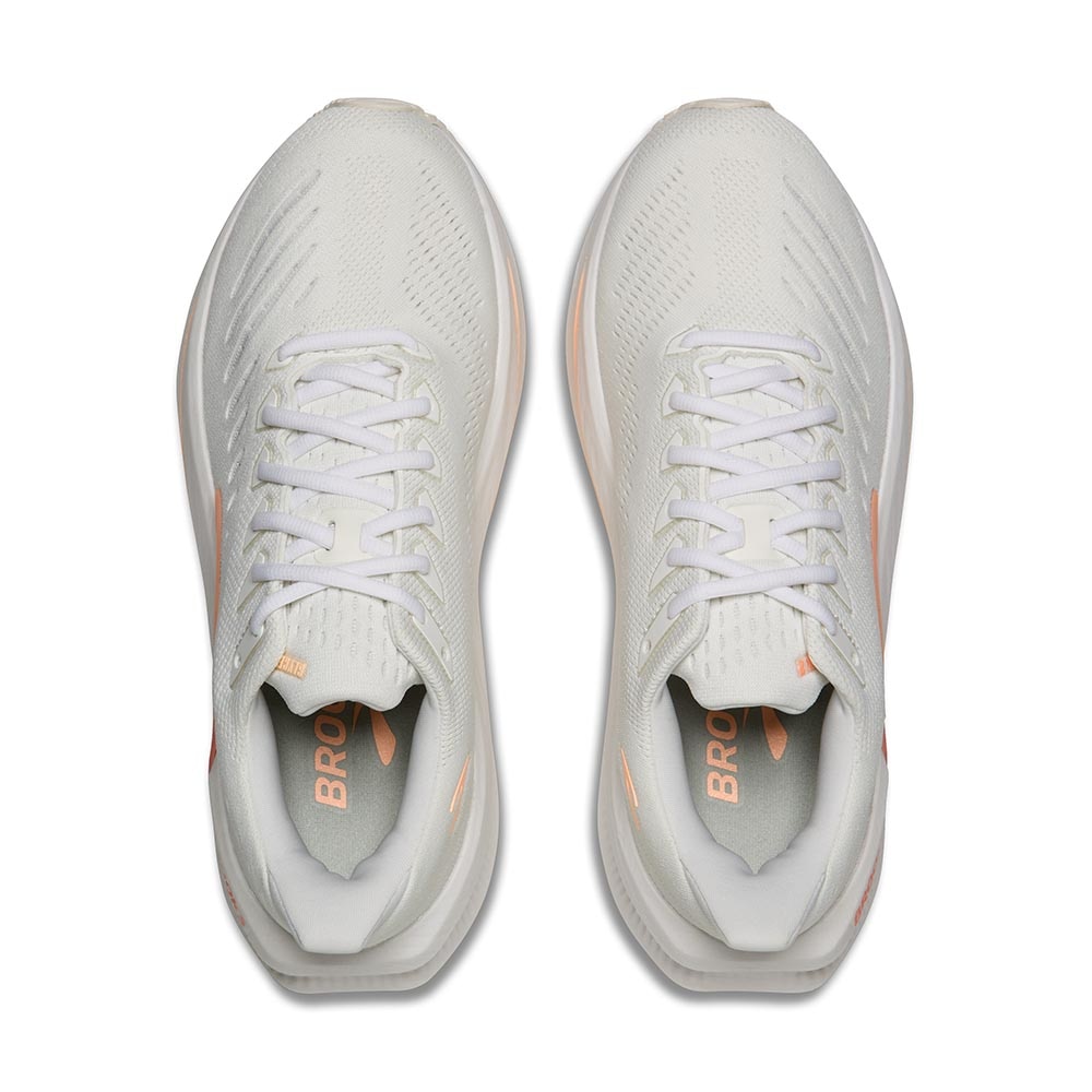 Brooks Glycerin Max 2 Joggesko Dame Hvit/Oransje