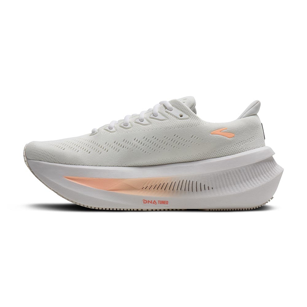 Brooks Glycerin Max 2 Joggesko Dame Hvit/Oransje