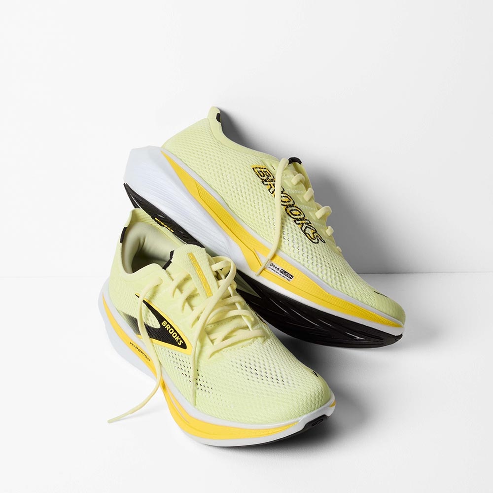 Brooks Hyperion 3 Joggesko Herre Gul/Sort