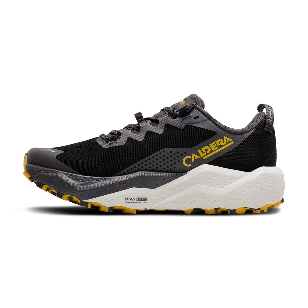 Brooks Caldera 8 Joggesko Herre Sort/Grå/Gul