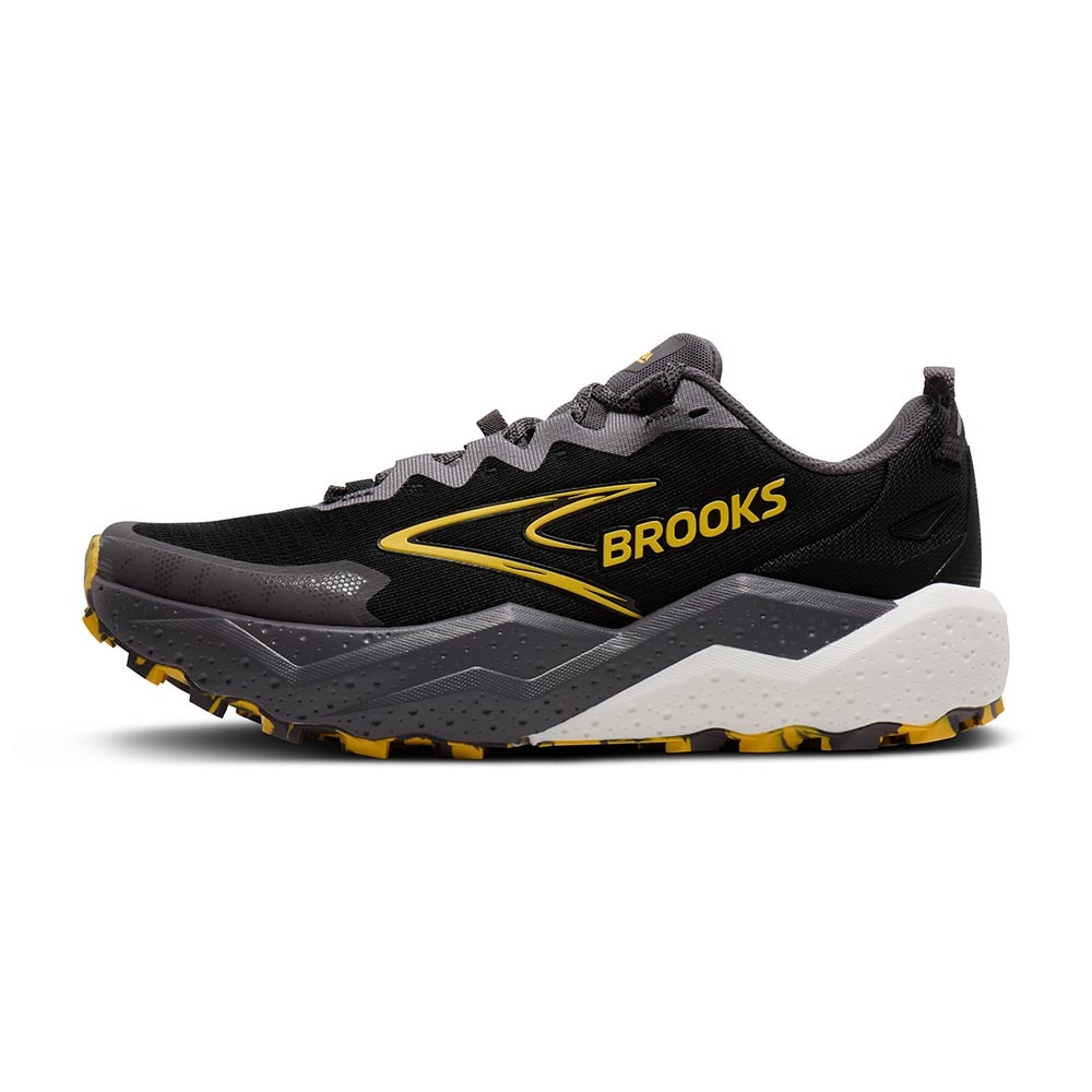 Brooks Caldera 8 Joggesko Herre Sort/Grå/Gul