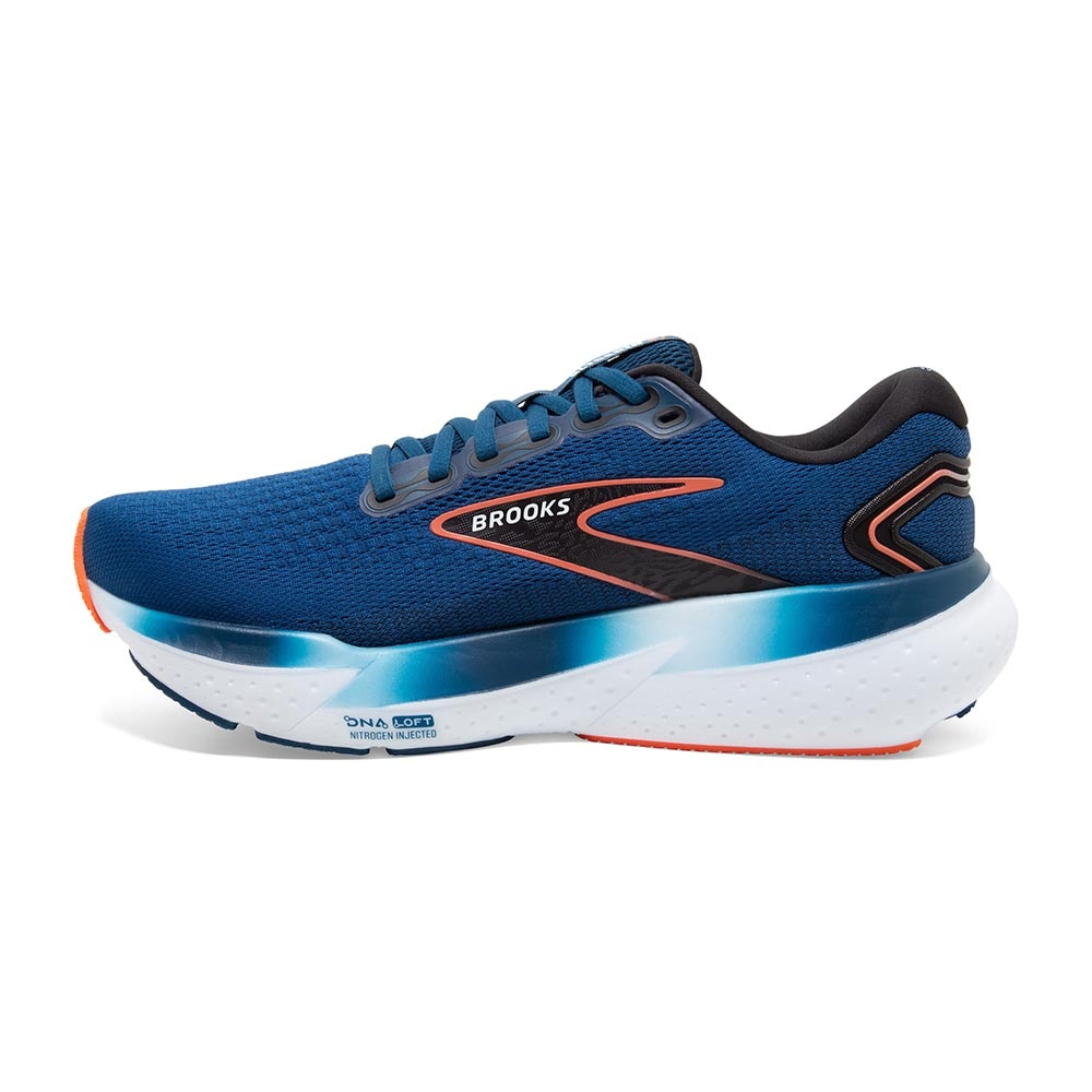 Brooks Glycerin 21 Joggesko Herre Blå/Sort/Oransje