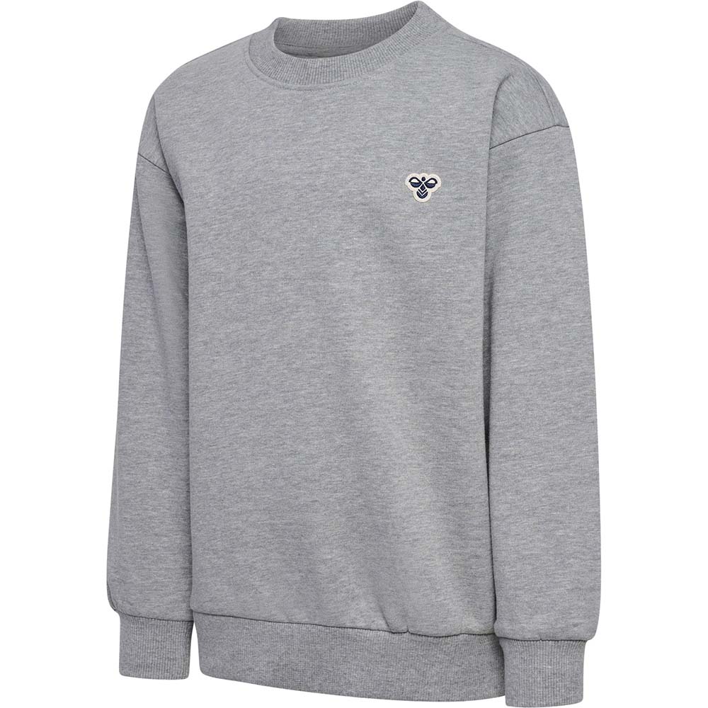 Hummel Loose Bee Crew Fritidsgenser Barn Grå