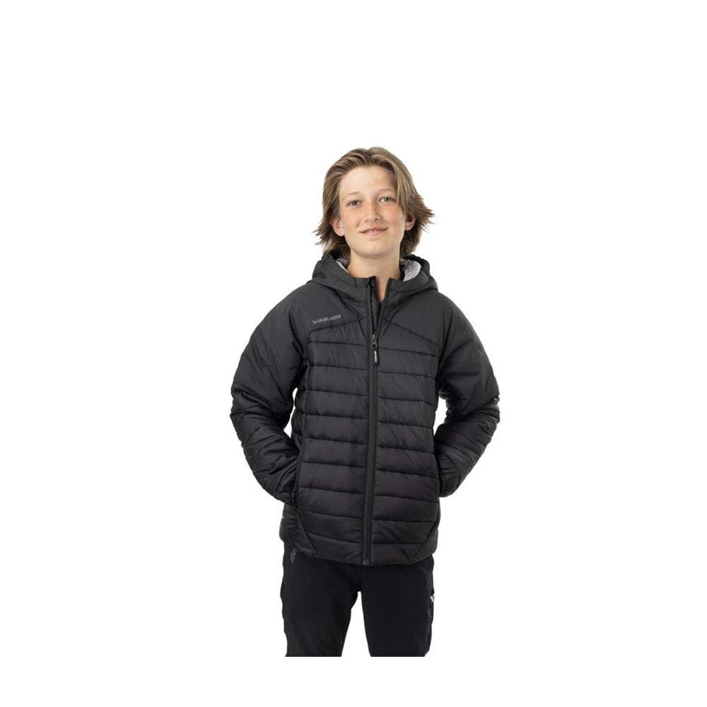 Bauer Team Puffer Jakke Barn Svart